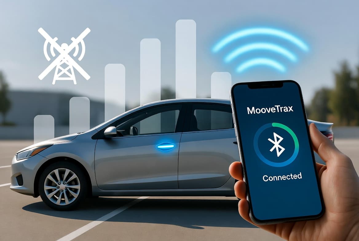 The One Feature No Other Remote Unlocking GPS System Has: MooveTrax Bluetooth Backup
