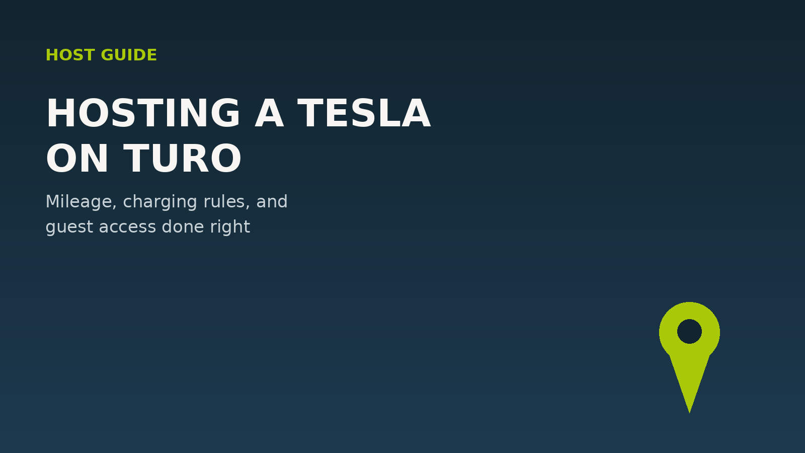 Hosting a Tesla on Turo: Mileage, Charging Rules, and Guest Access Done Right